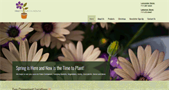 Desktop Screenshot of freysgreenhouse.com