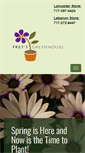 Mobile Screenshot of freysgreenhouse.com